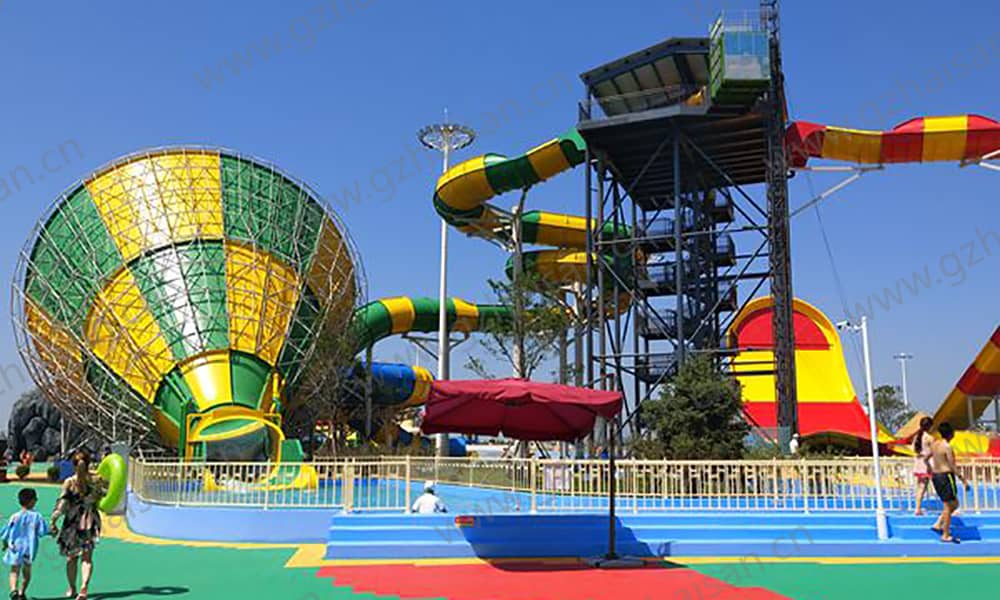 黑龙江哈尔滨美丽岛大喇叭、冲天回旋