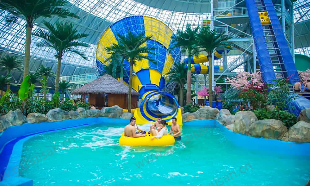 辽宁营口虹溪谷欢乐大世界大喇叭滑道 辽宁营口虹溪谷欢乐大世界大喇叭滑道